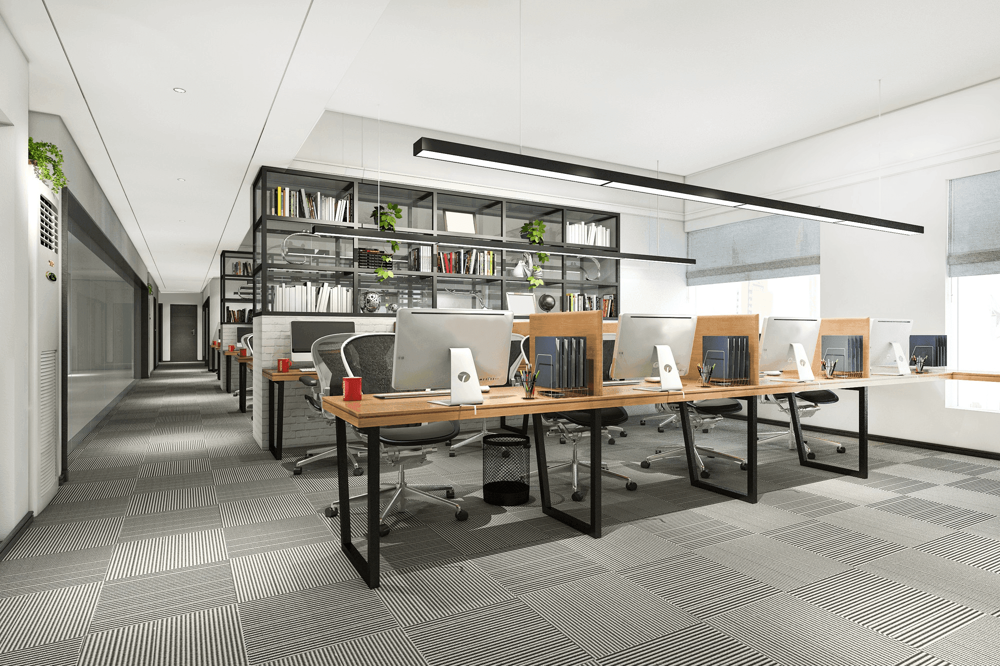 HR office workspace