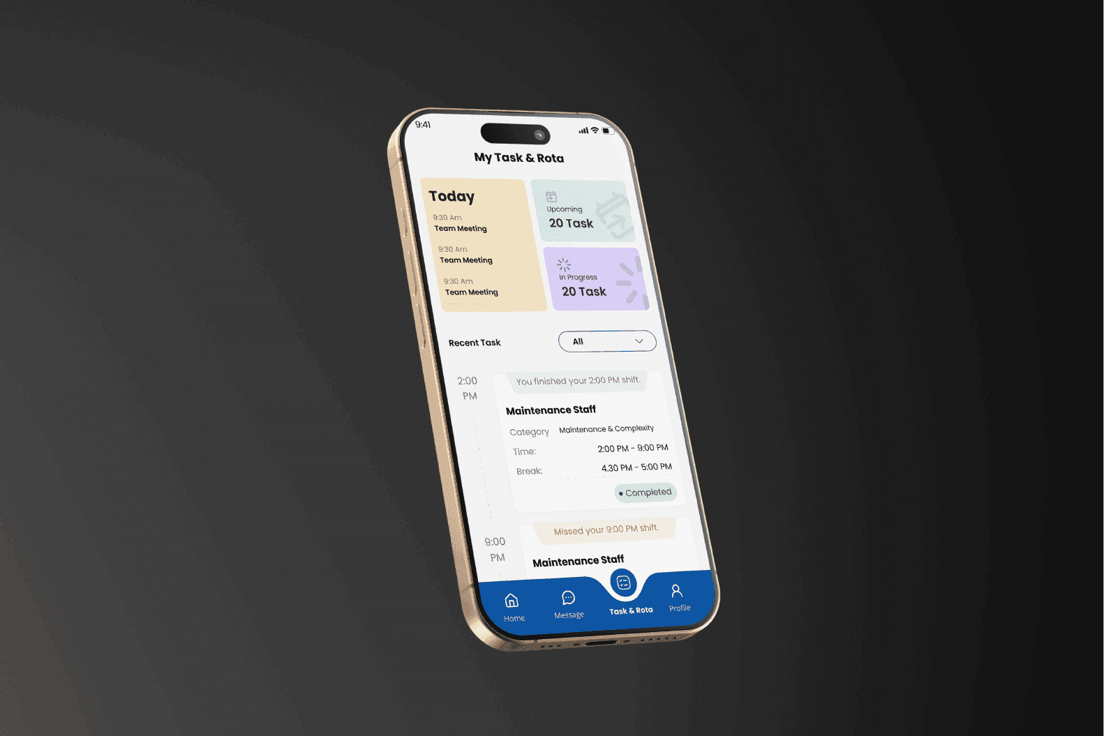 HRMFirm mobile feature preview