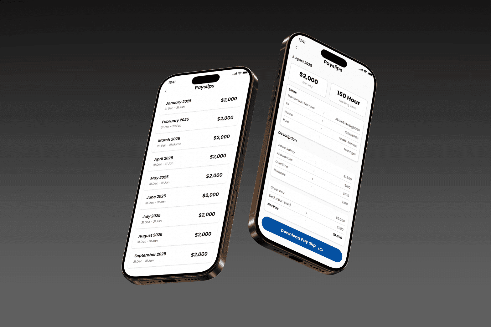 HRMFirm mobile feature preview